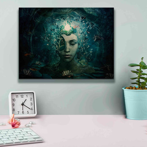 Image of 'Beautiful And Broken' by Cameron Gray Giclee Canvas Wall Art,16 x 12