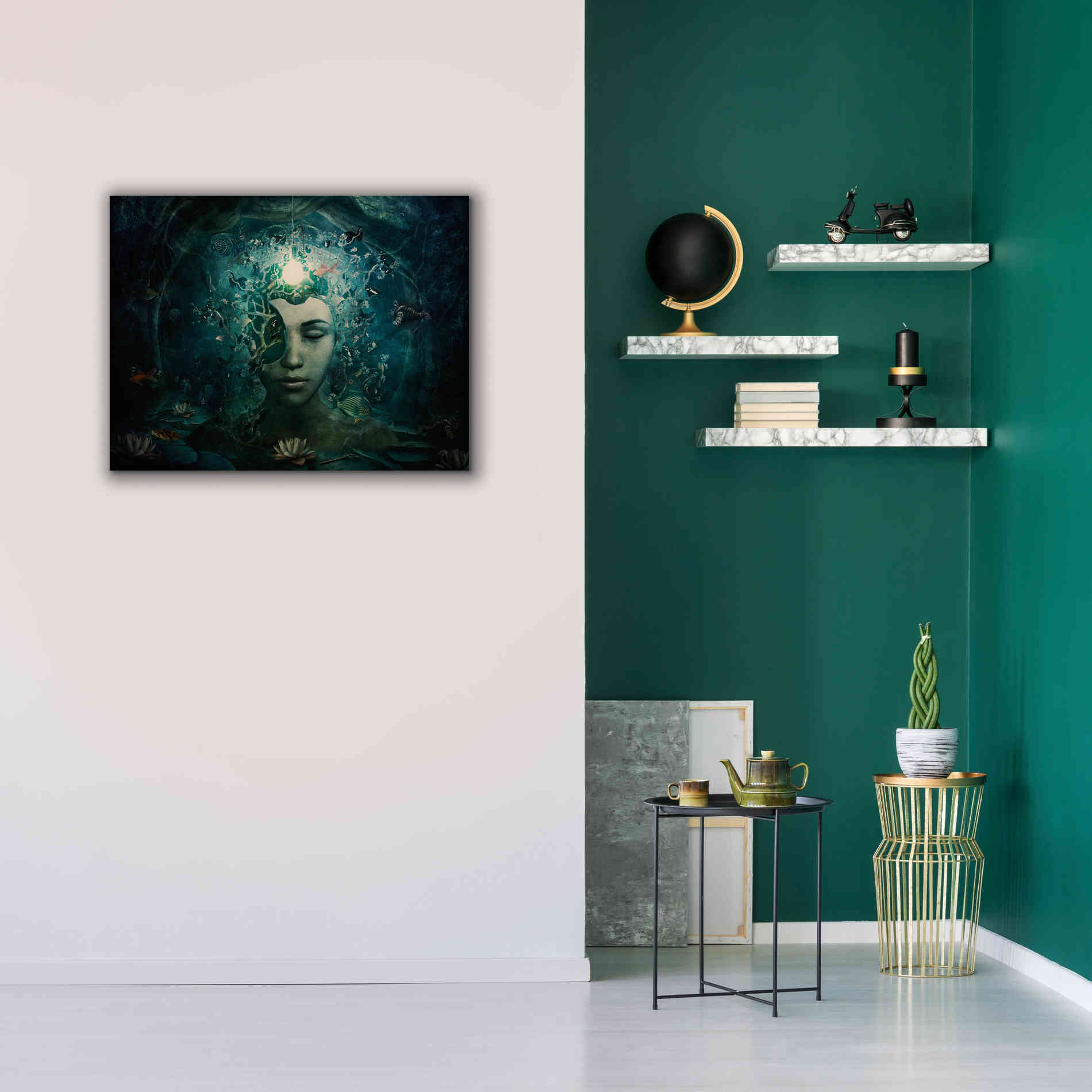 'Beautiful And Broken' by Cameron Gray Giclee Canvas Wall Art,34 x 26