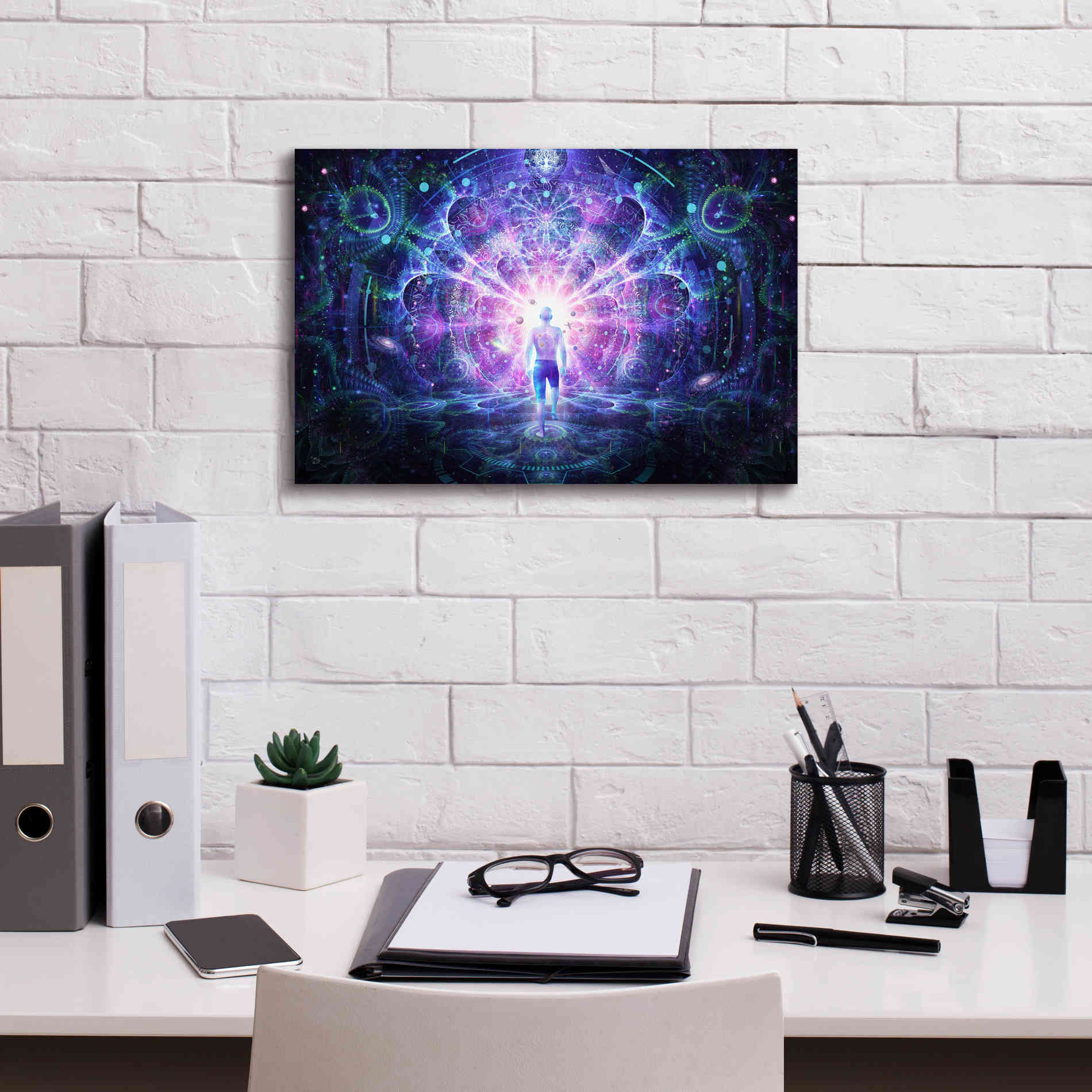 'Conscious Self' by Cameron Gray Giclee Canvas Wall Art,18 x 12