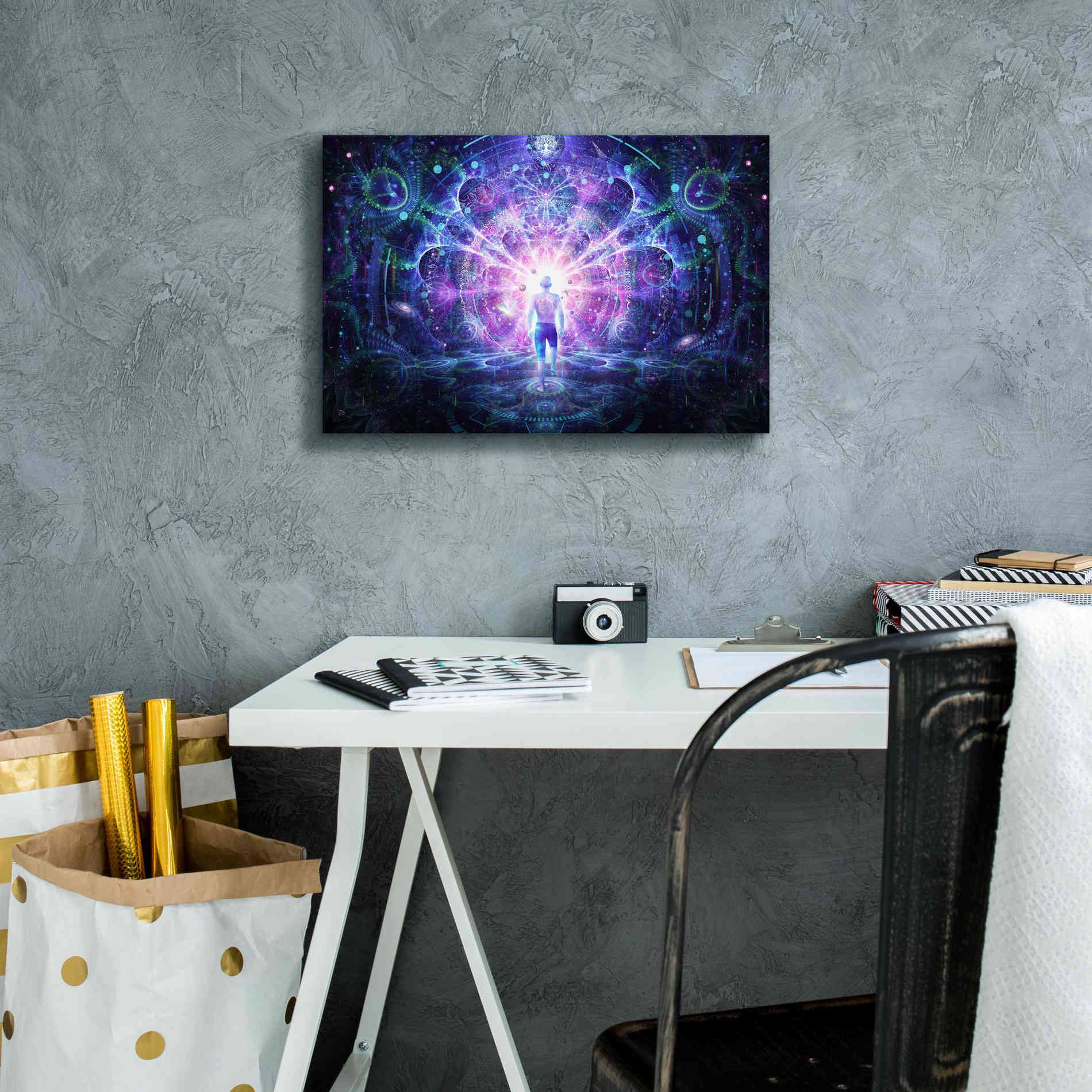 'Conscious Self' by Cameron Gray Giclee Canvas Wall Art,18 x 12