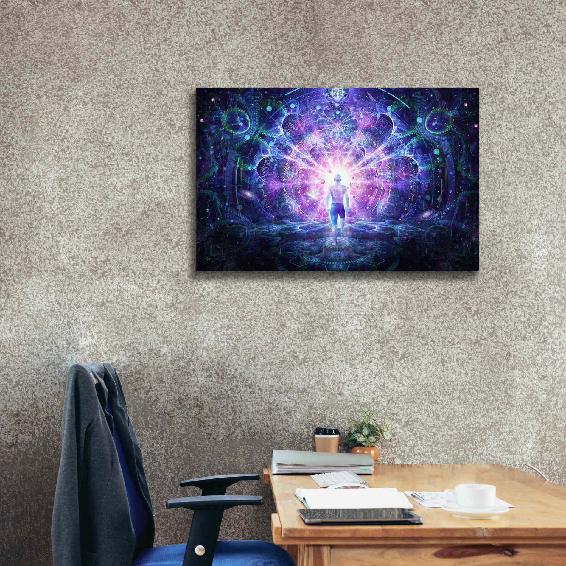 'Conscious Self' by Cameron Gray Giclee Canvas Wall Art,40 x 26