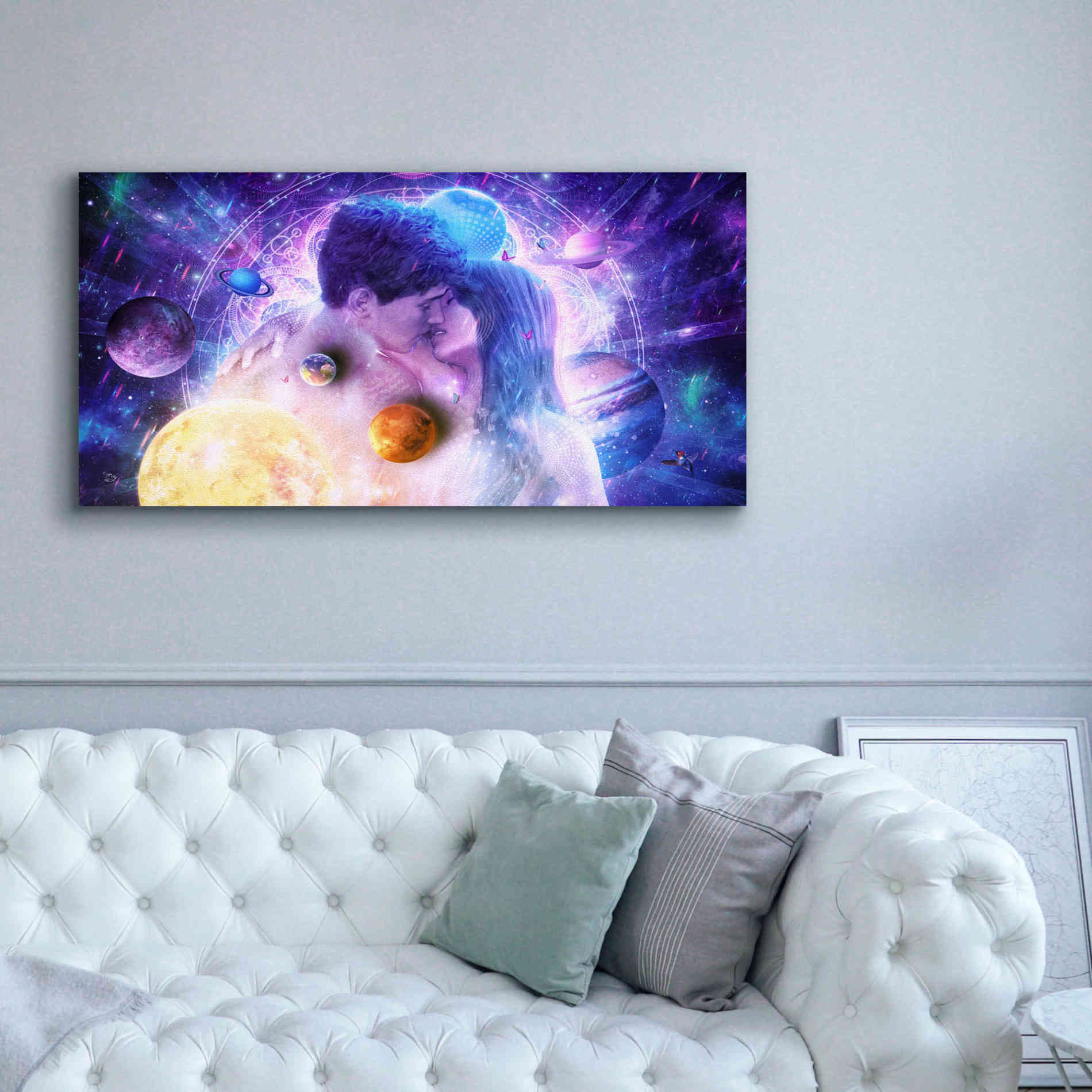 'Endless Moment' by Cameron Gray Giclee Canvas Wall Art,60 x 30
