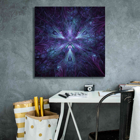 Image of 'Expanse Warp' by Cameron Gray Giclee Canvas Wall Art,26 x 26