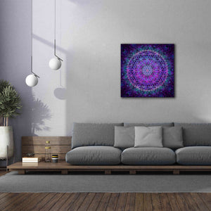 'Flower Of Life' by Cameron Gray Giclee Canvas Wall Art,37 x 37
