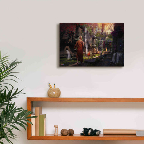 Image of 'Hidden Sanctuary' by Cameron Gray Giclee Canvas Wall Art,18 x 12