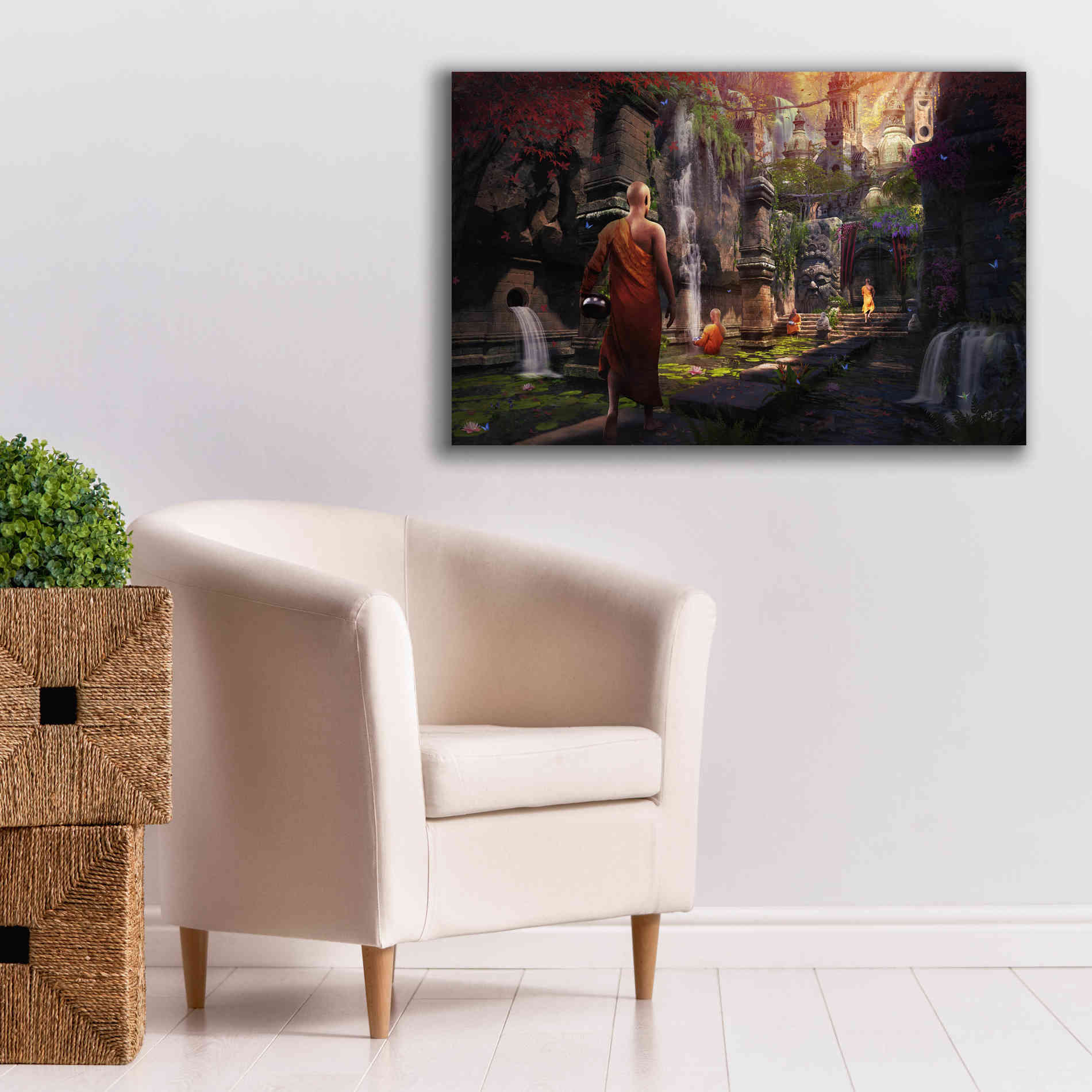 'Hidden Sanctuary' by Cameron Gray Giclee Canvas Wall Art,40 x 26