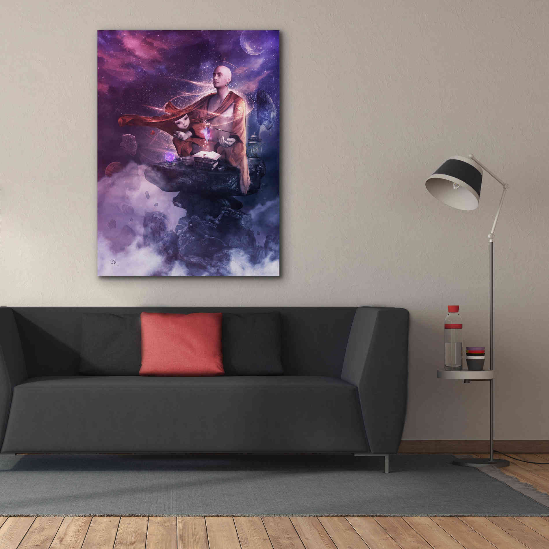 'Insight Meditation' by Cameron Gray Giclee Canvas Wall Art,40 x 54
