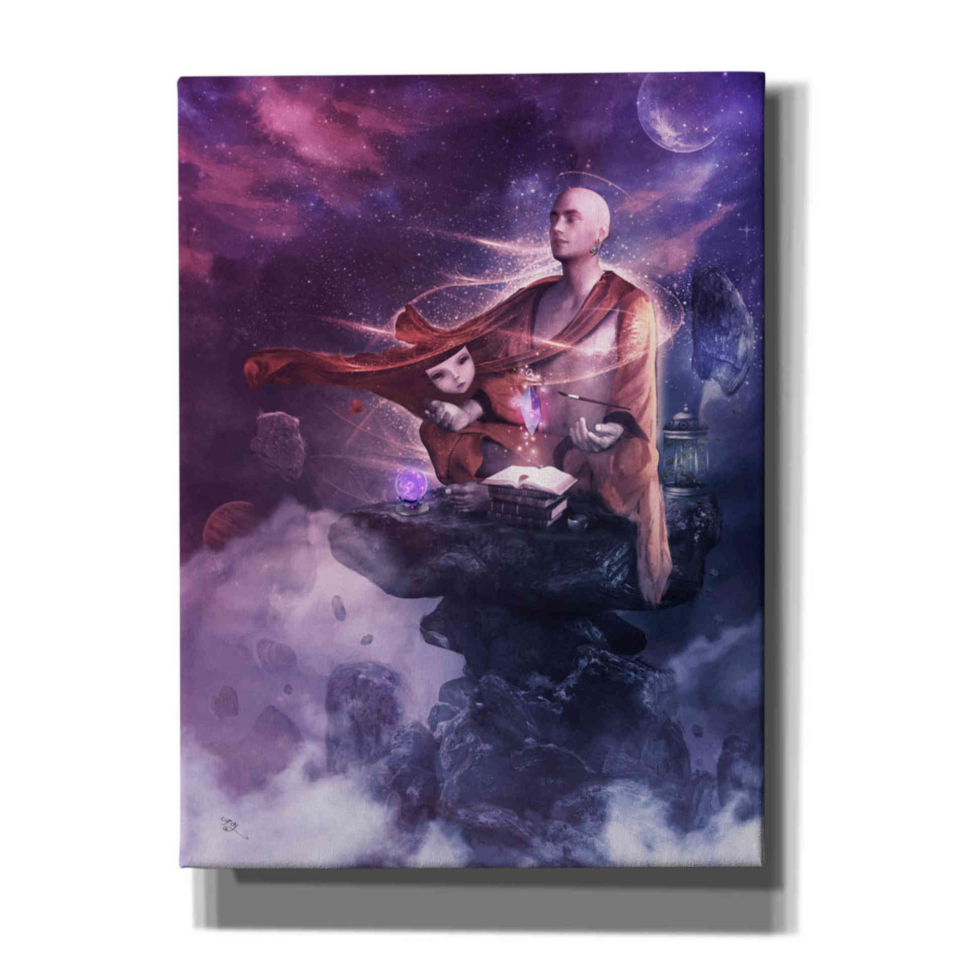 'Insight Meditation' by Cameron Gray Giclee Canvas Wall Art