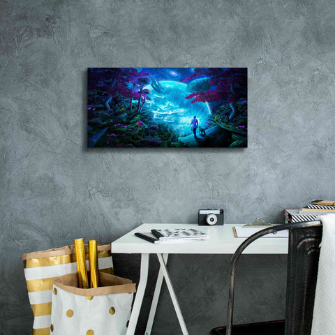Image of 'Lost Sky' by Cameron Gray Giclee Canvas Wall Art,24 x 12