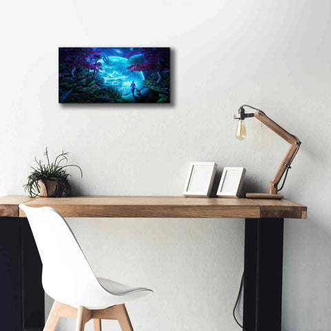 Image of 'Lost Sky' by Cameron Gray Giclee Canvas Wall Art,24 x 12
