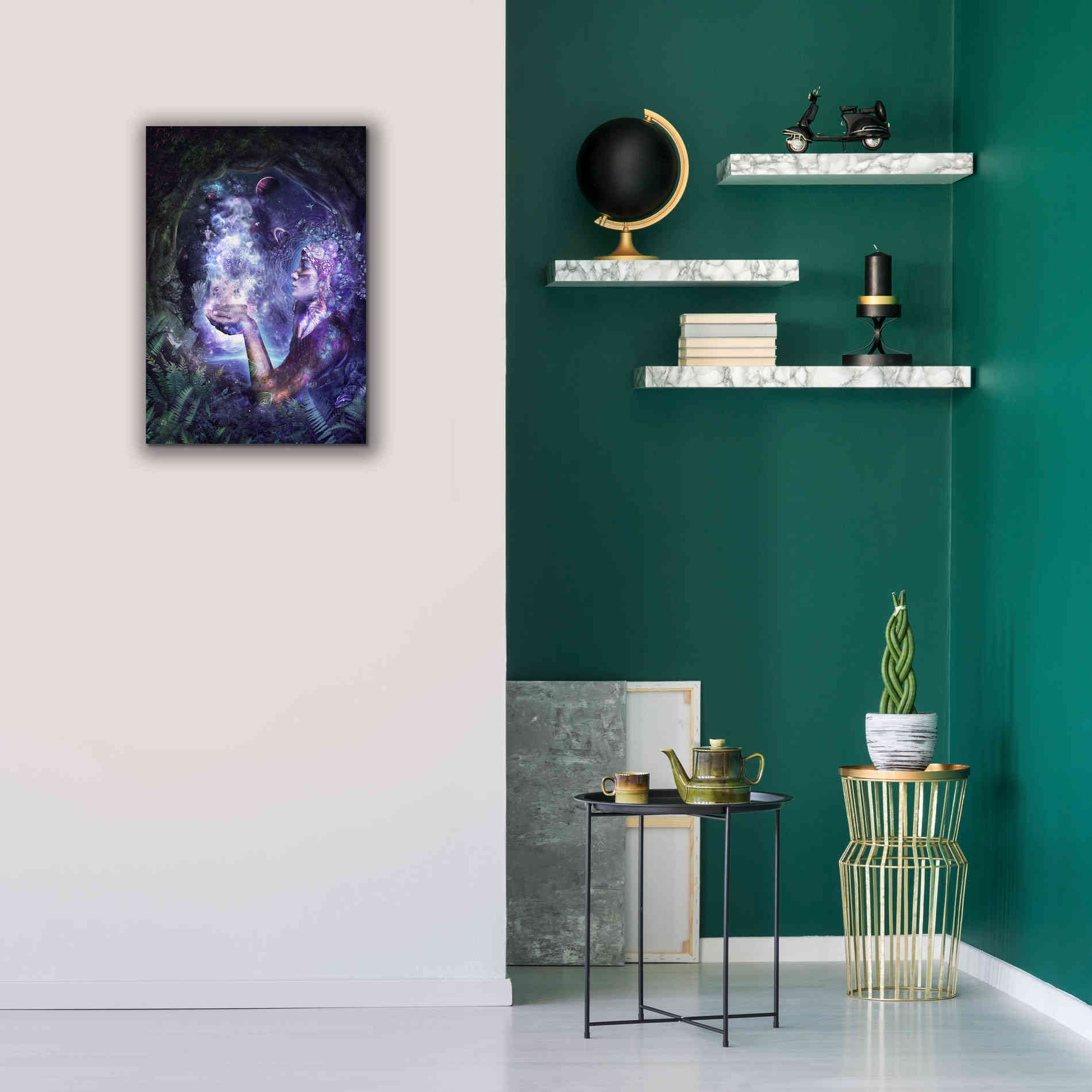 'Mother Aya' by Cameron Gray Giclee Canvas Wall Art,18 x 26