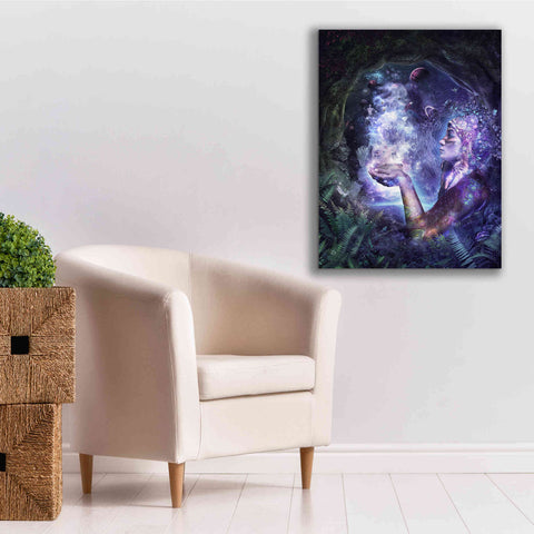 Image of 'Mother Aya' by Cameron Gray Giclee Canvas Wall Art,26 x 34