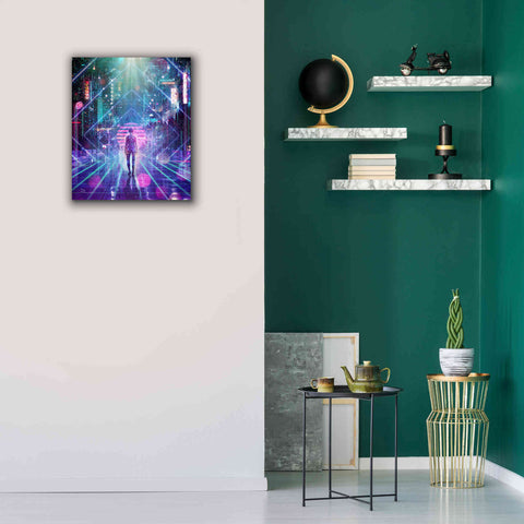 Image of 'Neon Zone' by Cameron Gray Giclee Canvas Wall Art,20 x 24