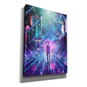 'Neon Zone' by Cameron Gray Giclee Canvas Wall Art