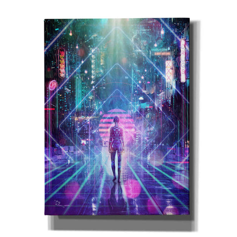 Image of 'Neon Zone' by Cameron Gray Giclee Canvas Wall Art