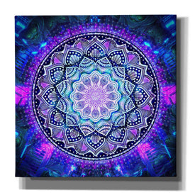 'Sacred Bloom Mandala' by Cameron Gray Giclee Canvas Wall Art