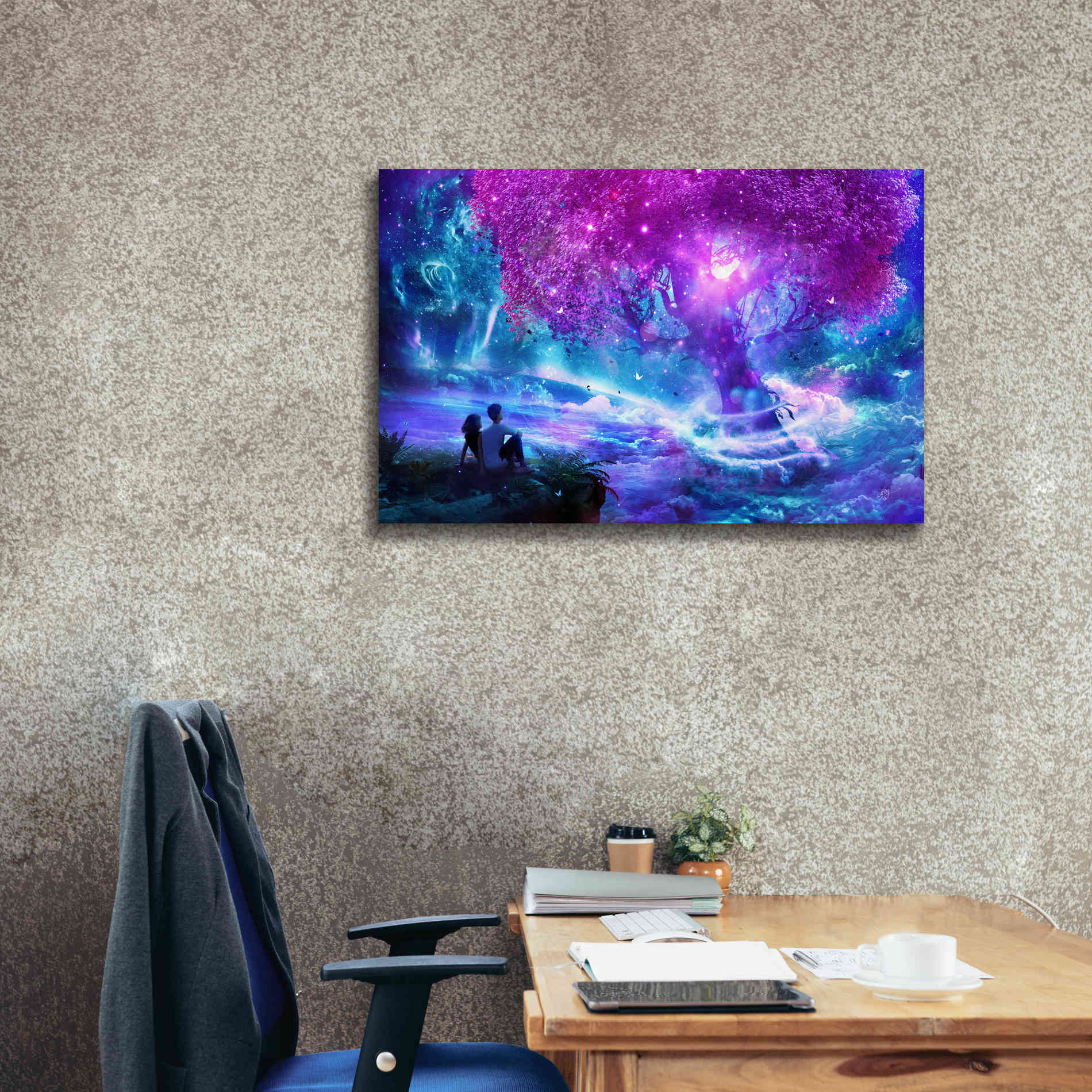 'Wishing Tree' by Cameron Gray Giclee Canvas Wall Art,40 x 26