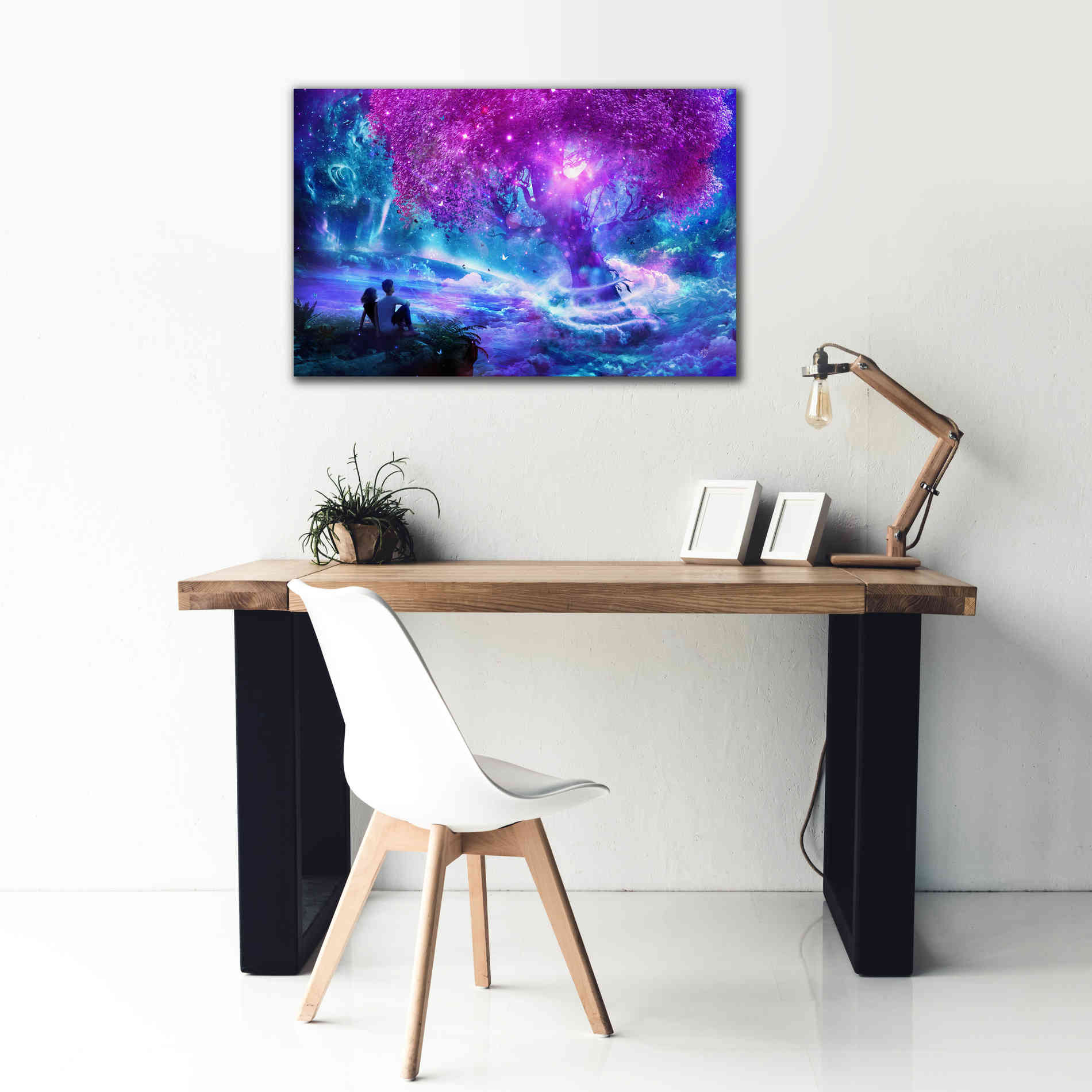 'Wishing Tree' by Cameron Gray Giclee Canvas Wall Art,40 x 26