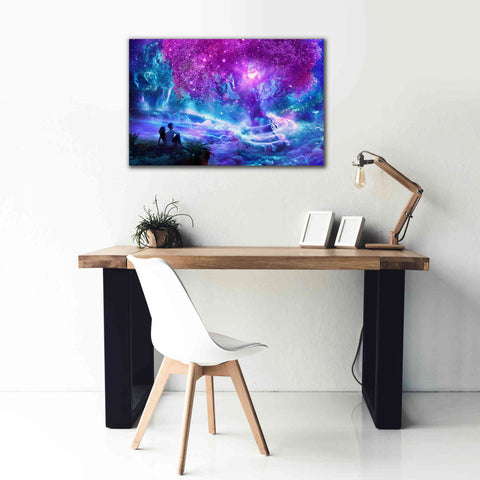 Image of 'Wishing Tree' by Cameron Gray Giclee Canvas Wall Art,40 x 26