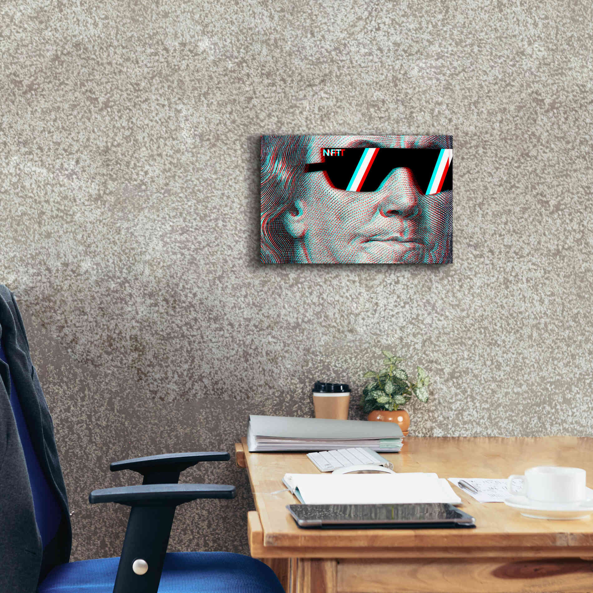 'NFT Degen' by Epic Portfolio, Canvas Wall Art,18x12