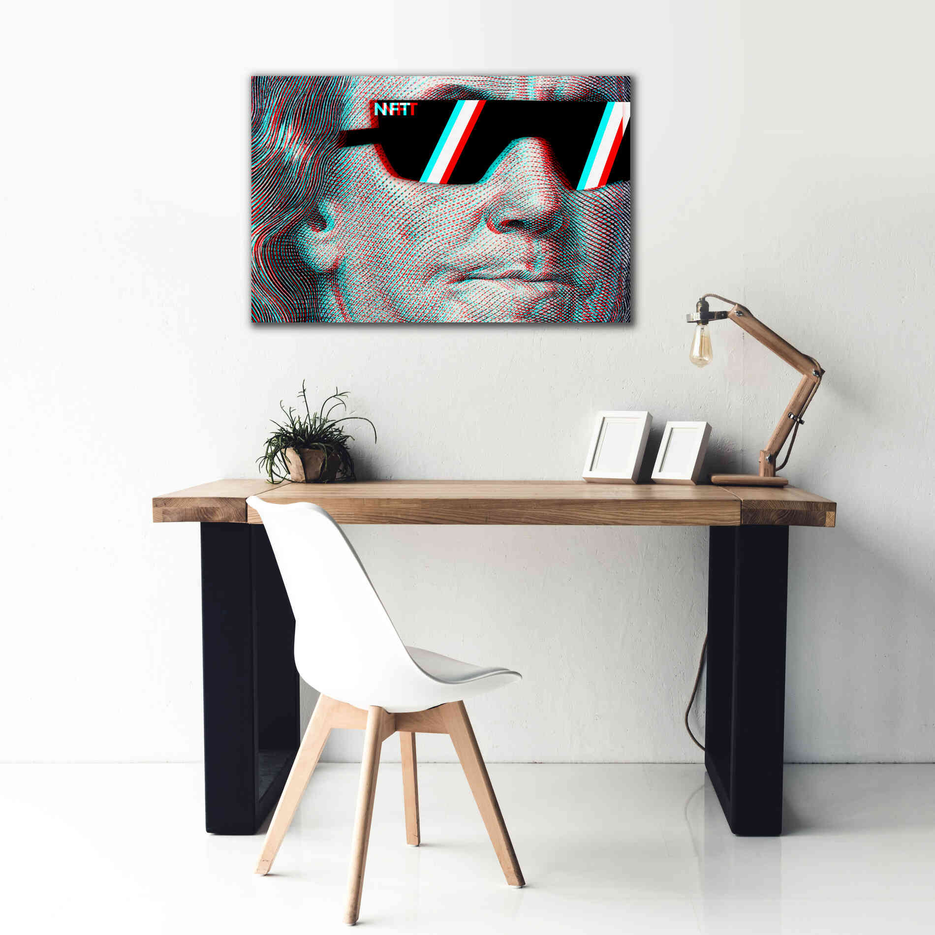'NFT Degen' by Epic Portfolio, Canvas Wall Art,40x26