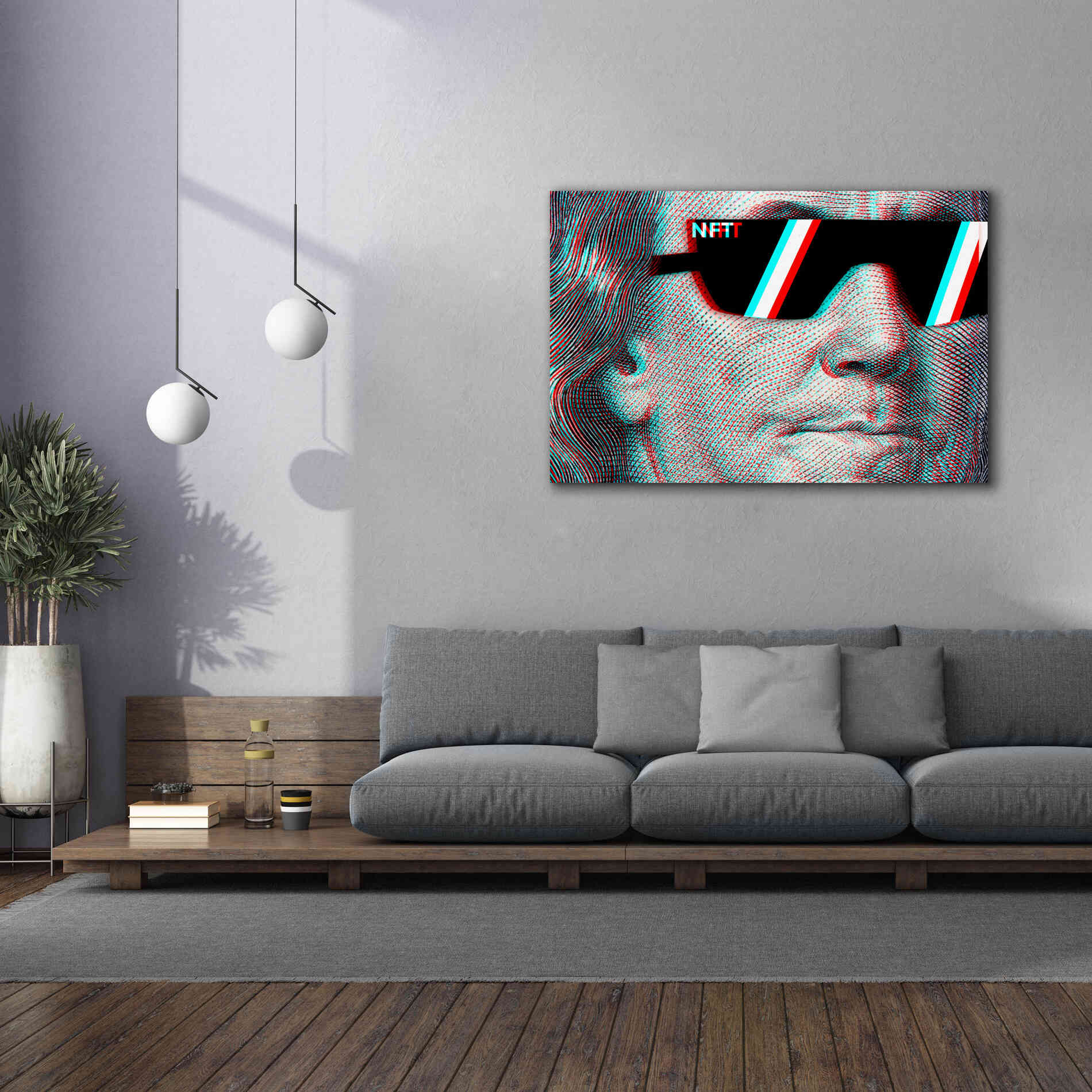 'NFT Degen' by Epic Portfolio, Canvas Wall Art,60x40