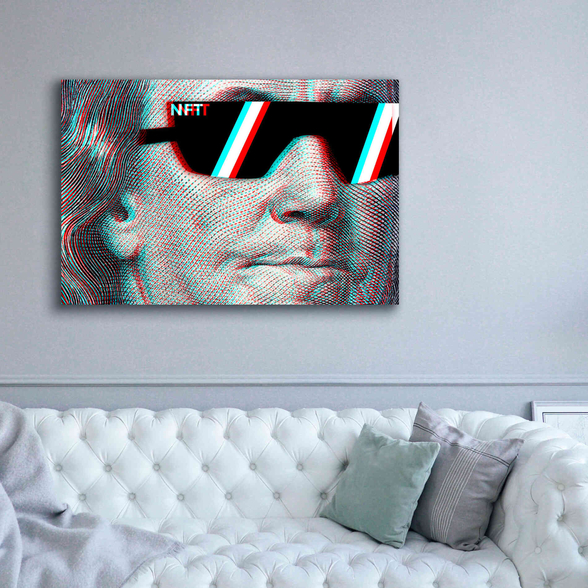 'NFT Degen' by Epic Portfolio, Canvas Wall Art,60x40