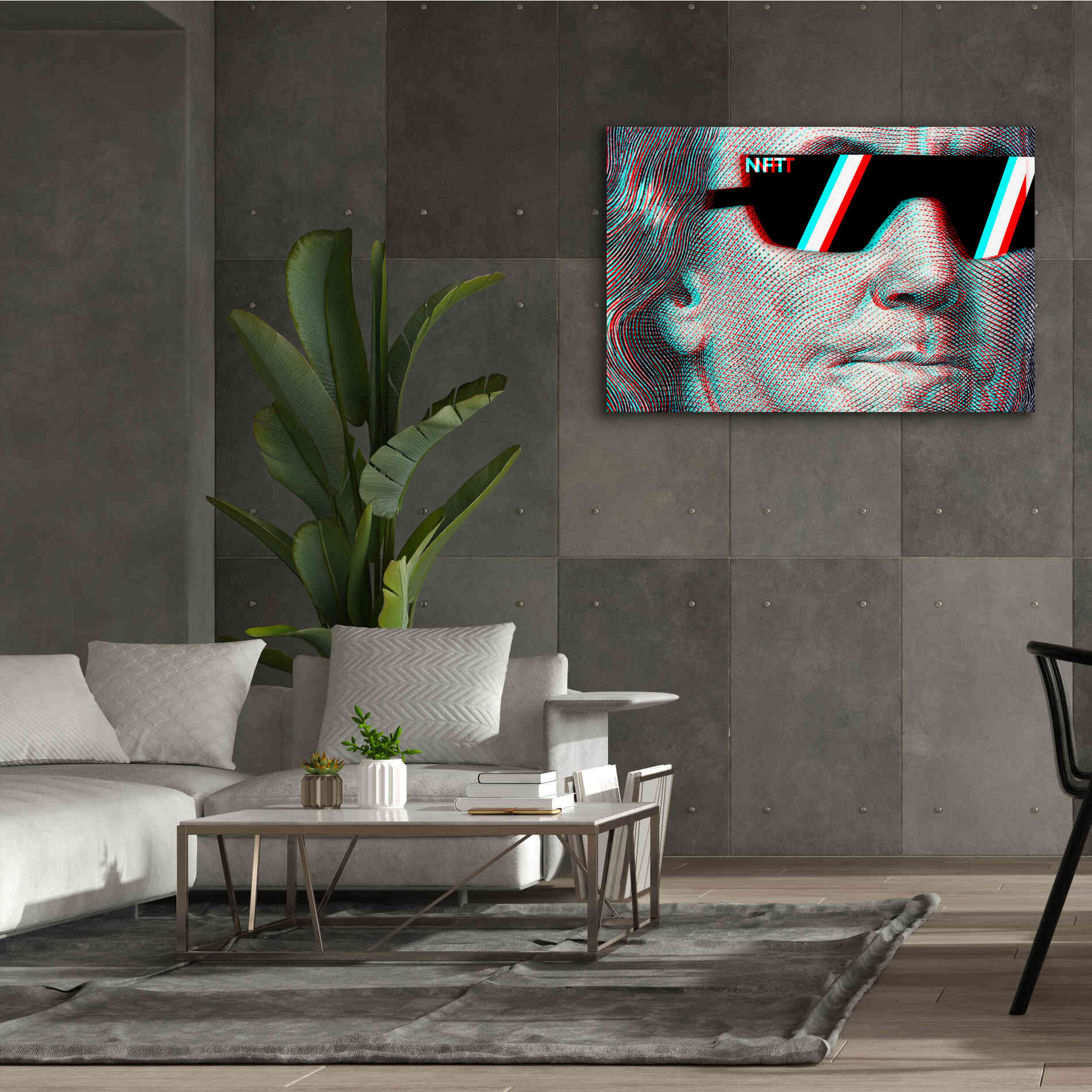 'NFT Degen' by Epic Portfolio, Canvas Wall Art,60x40
