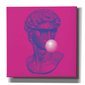 'Michelangelos Pixel David' by Epic Portfolio, Canvas Wall Art