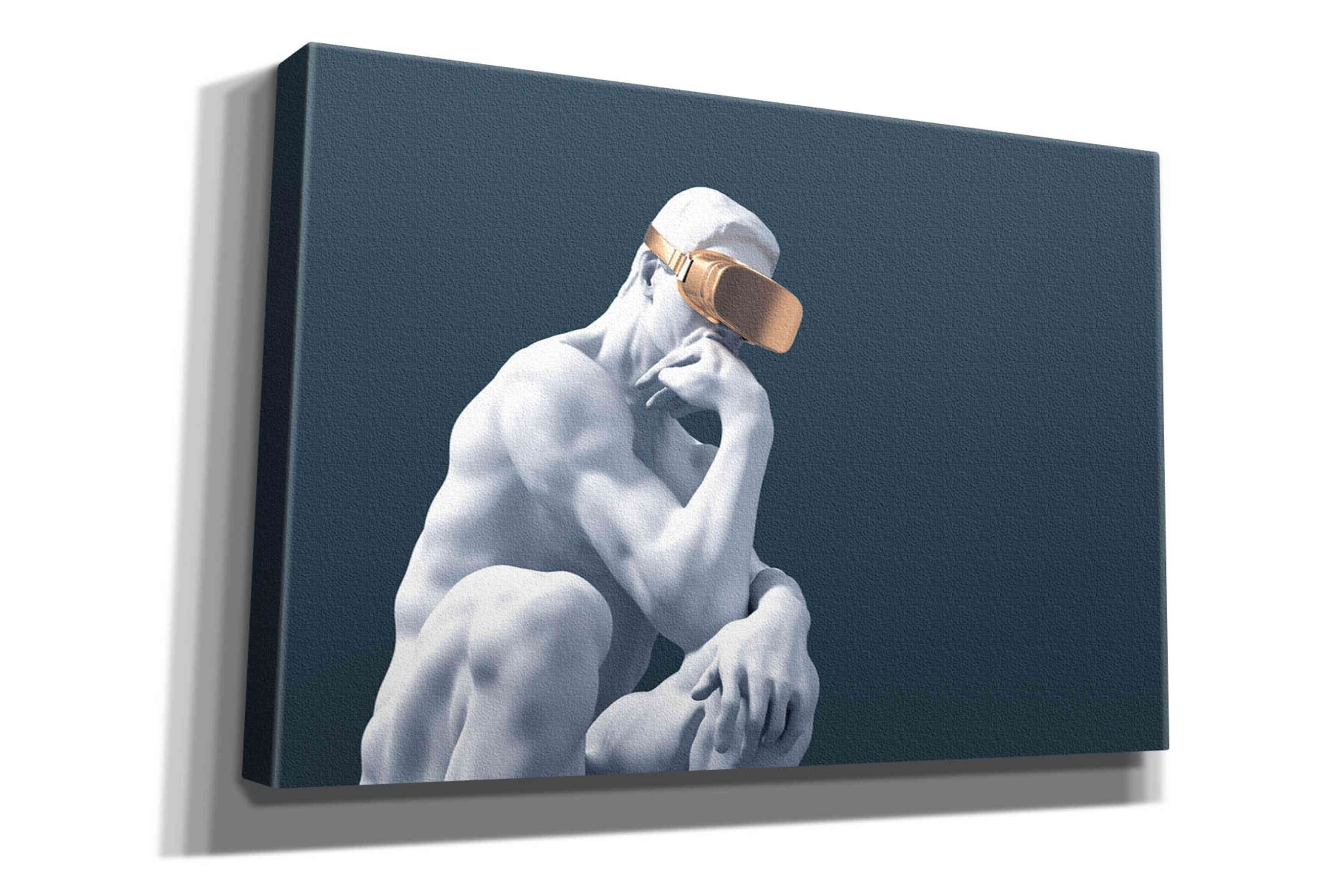 'Metaverse Thinker' by Epic Portfolio, Canvas Wall Art