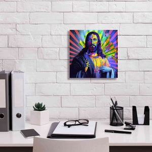 'Colorful Christ I' by Epic Art Portfolio, Canvas Wall Art,12x12