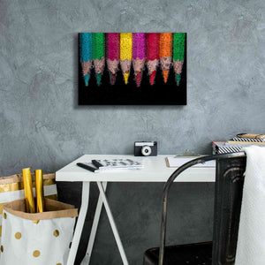 'Bubbly' by Epic Portfolio, Giclee Canvas Wall Art,18x12
