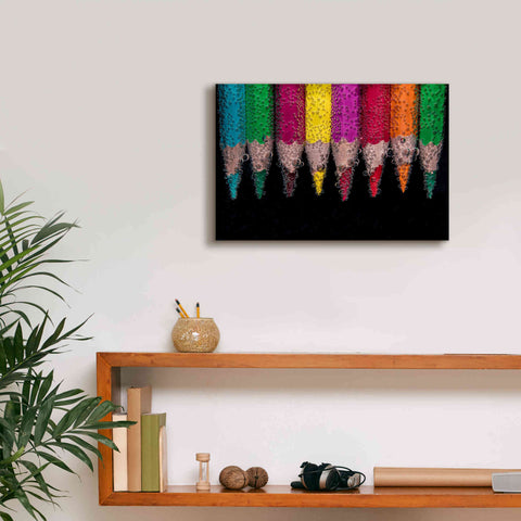 Image of 'Bubbly' by Epic Portfolio, Giclee Canvas Wall Art,18x12