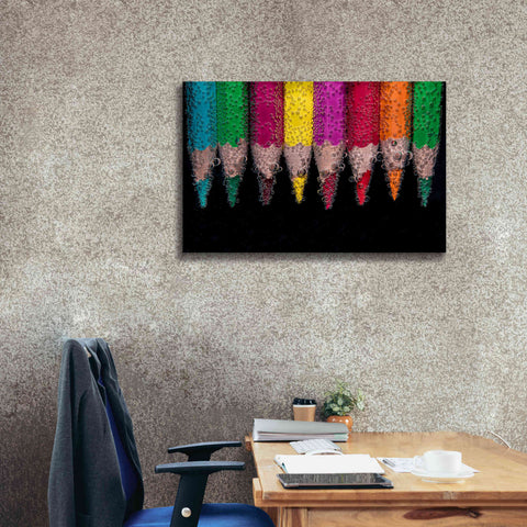 Image of 'Bubbly' by Epic Portfolio, Giclee Canvas Wall Art,40x26