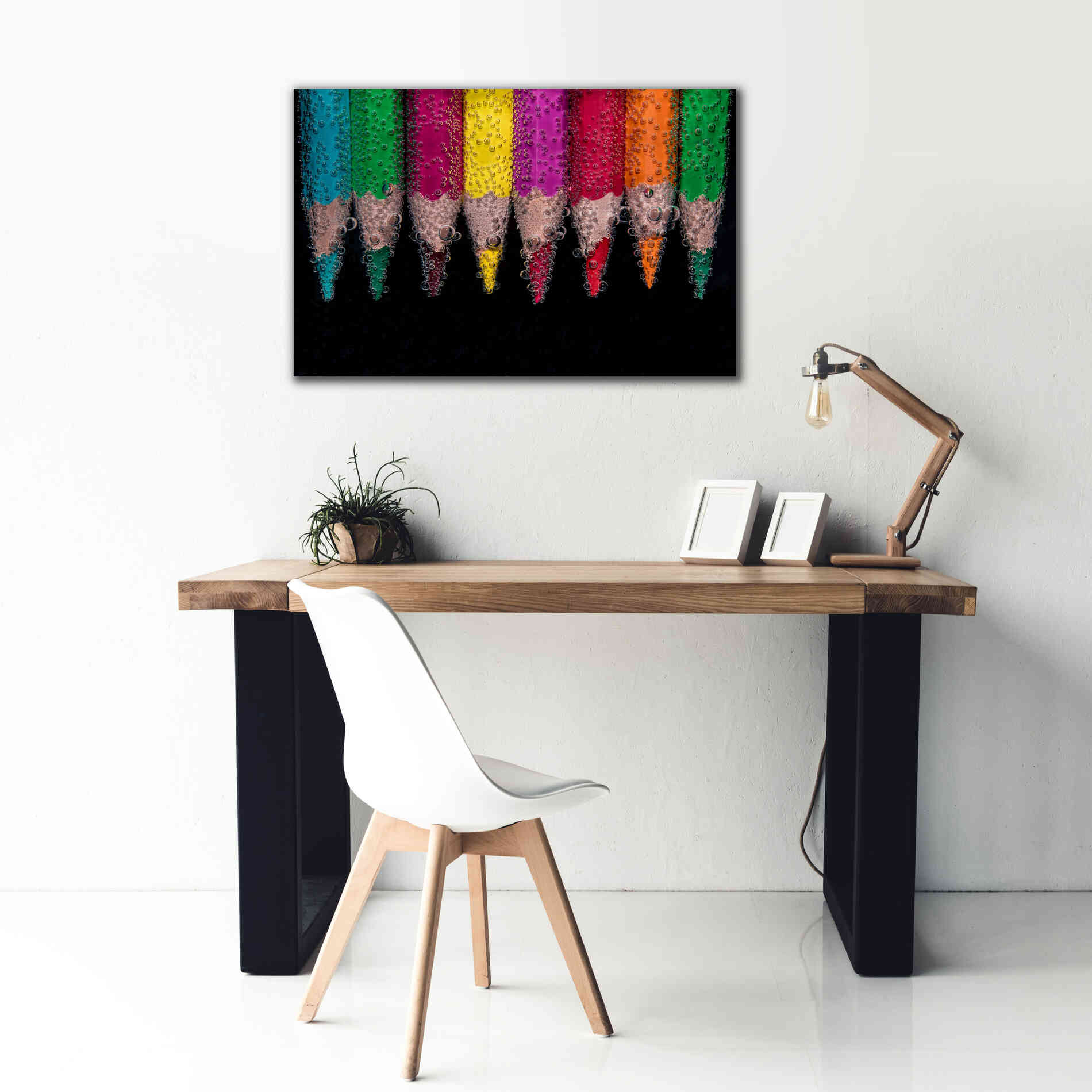 'Bubbly' by Epic Portfolio, Giclee Canvas Wall Art,40x26