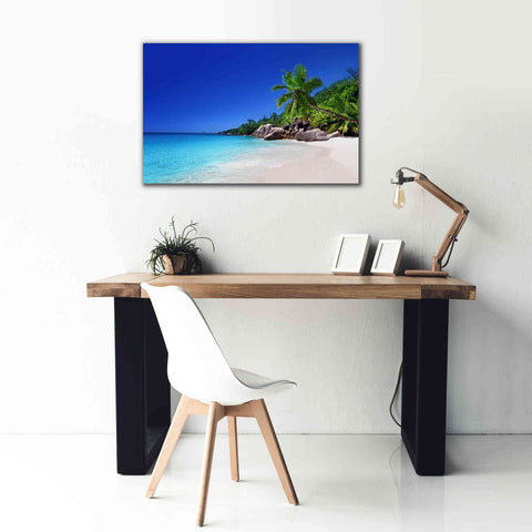 Image of 'Caribbean Paradise ' by Epic Portfolio, Giclee Canvas Wall Art,40x26