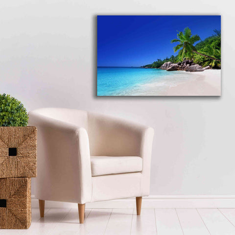 Image of 'Caribbean Paradise ' by Epic Portfolio, Giclee Canvas Wall Art,40x26