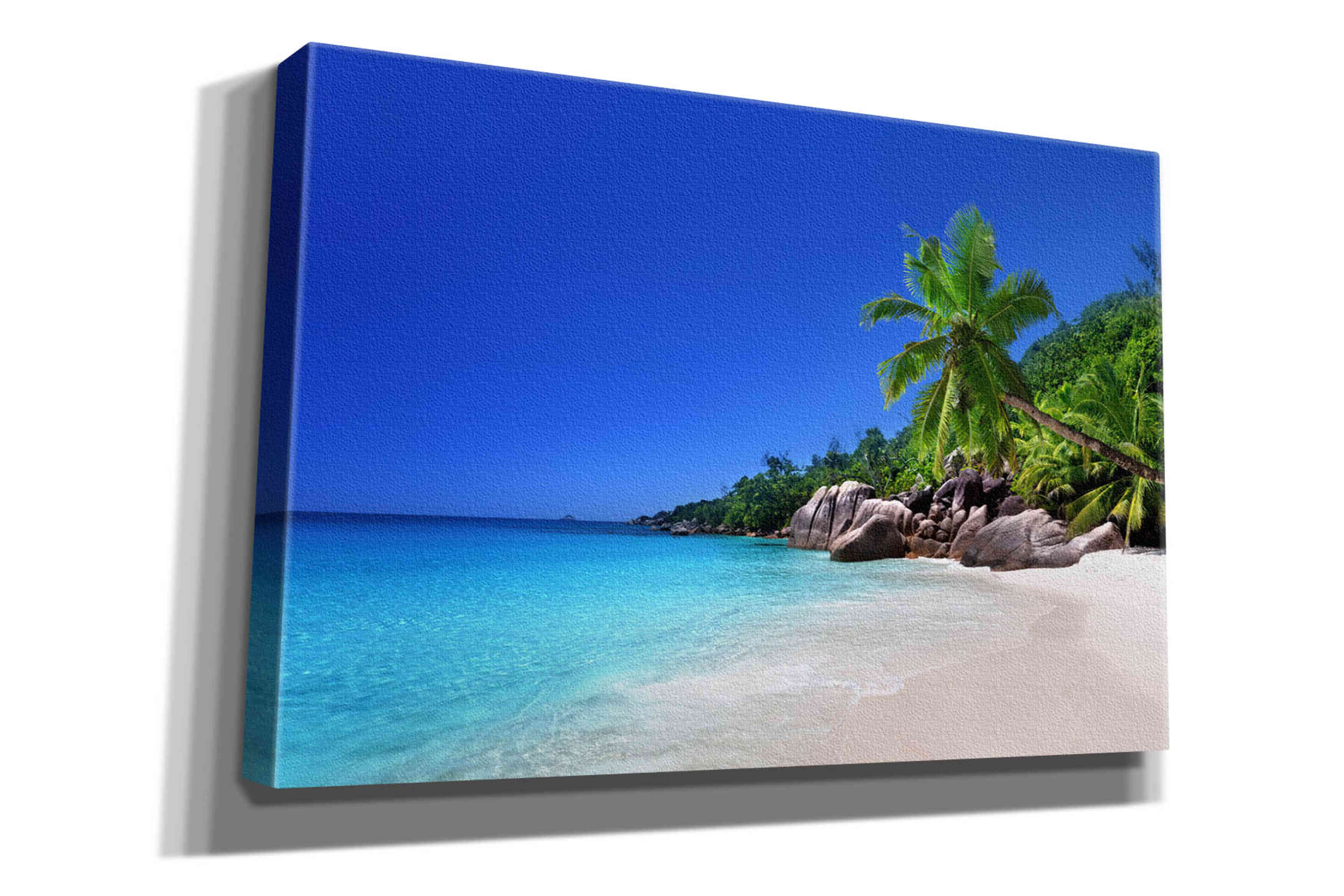 'Caribbean Paradise ' by Epic Portfolio, Giclee Canvas Wall Art