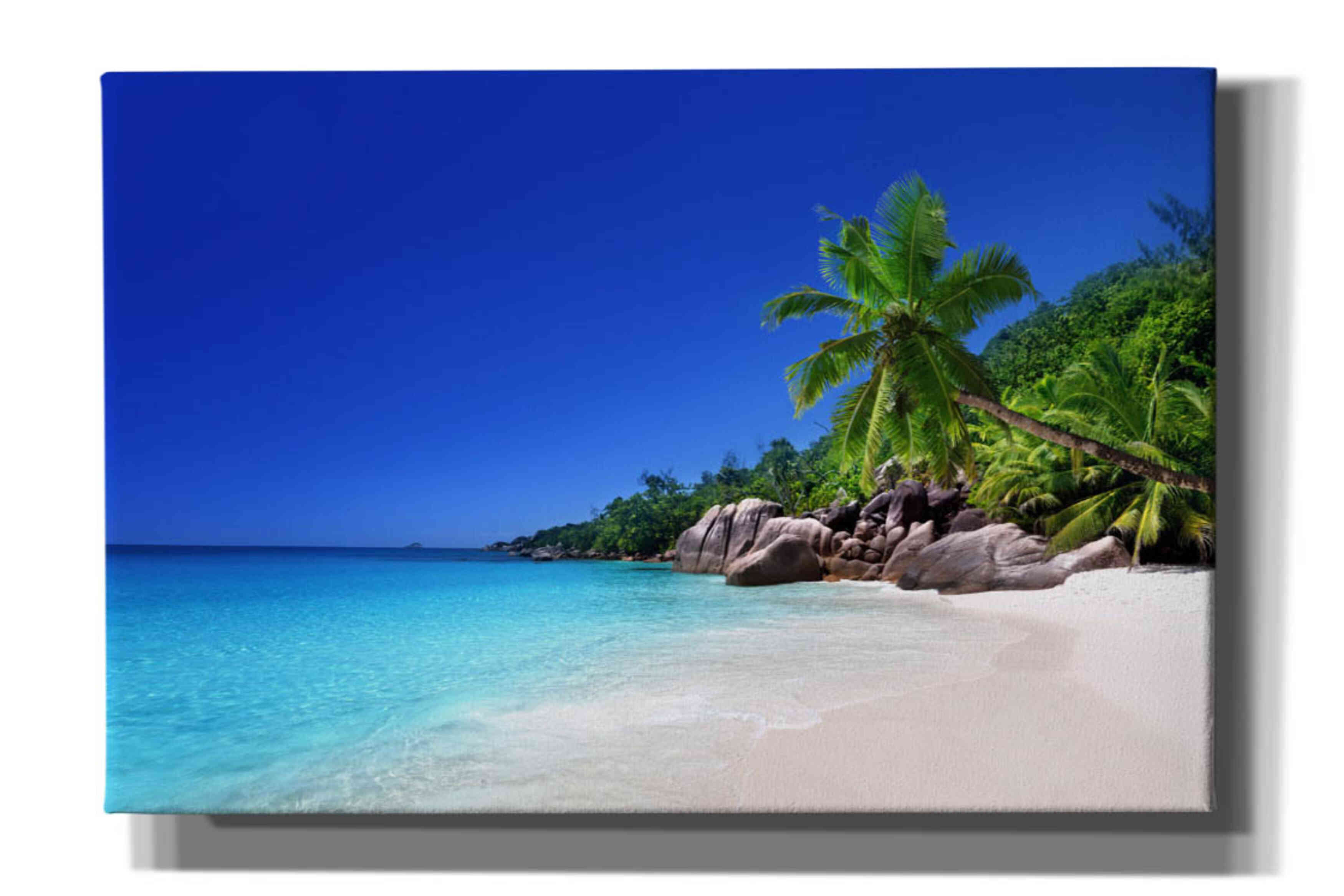 'Caribbean Paradise ' by Epic Portfolio, Giclee Canvas Wall Art