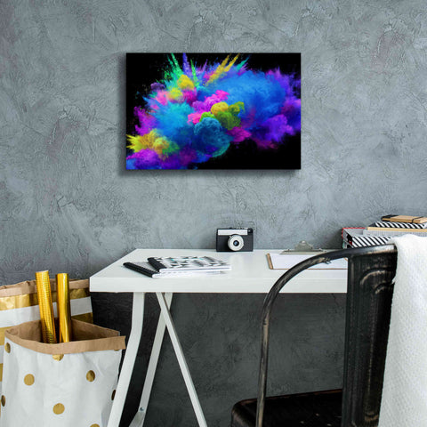 Image of 'Colorful Avalanche' by Epic Portfolio, Giclee Canvas Wall Art,18x12
