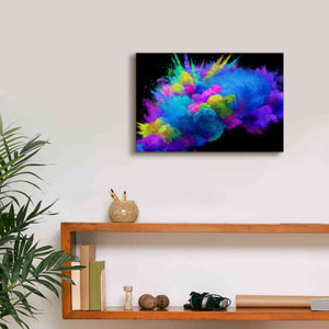 'Colorful Avalanche' by Epic Portfolio, Giclee Canvas Wall Art,18x12