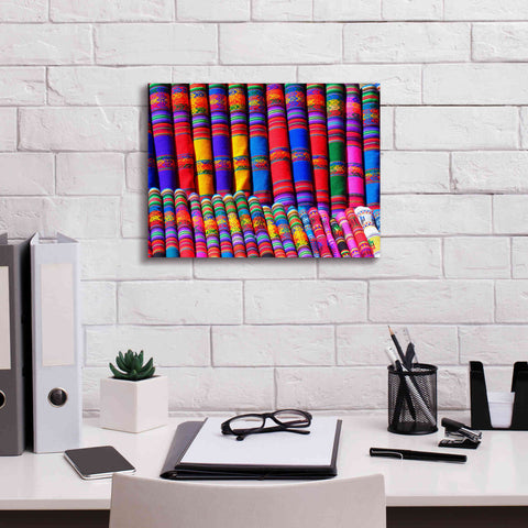 Image of 'Colors Of The World' by Epic Portfolio, Giclee Canvas Wall Art,16x12
