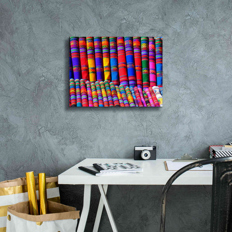 Image of 'Colors Of The World' by Epic Portfolio, Giclee Canvas Wall Art,16x12