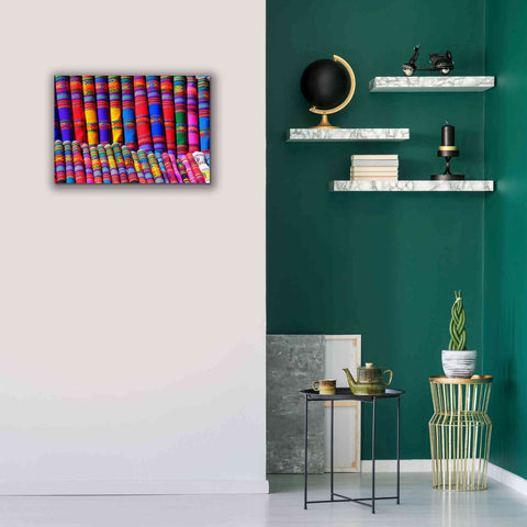 Image of 'Colors Of The World' by Epic Portfolio, Giclee Canvas Wall Art,26x18