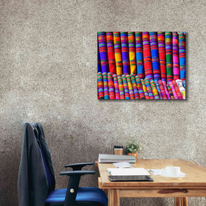 'Colors Of The World' by Epic Portfolio, Giclee Canvas Wall Art,34x26