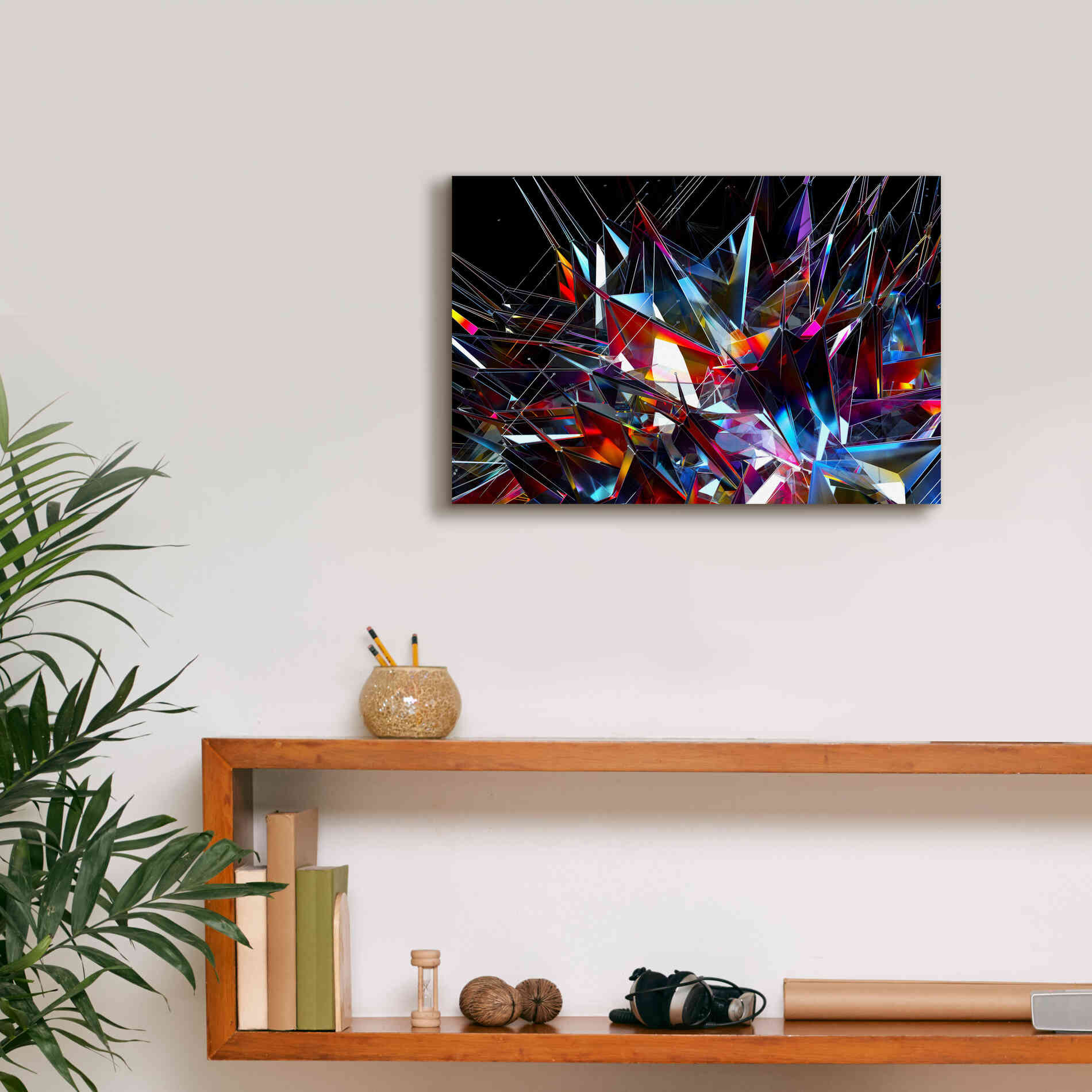 'Cristalino' by Epic Portfolio, Giclee Canvas Wall Art,18x12