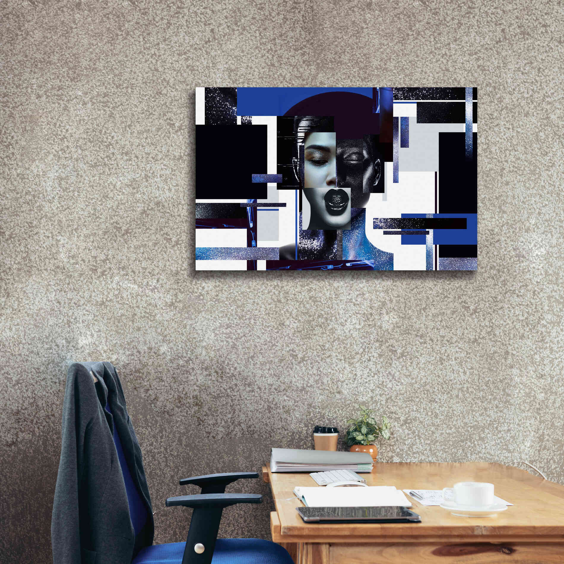 'Deconstructed Beauty' by Epic Portfolio, Giclee Canvas Wall Art,40x26