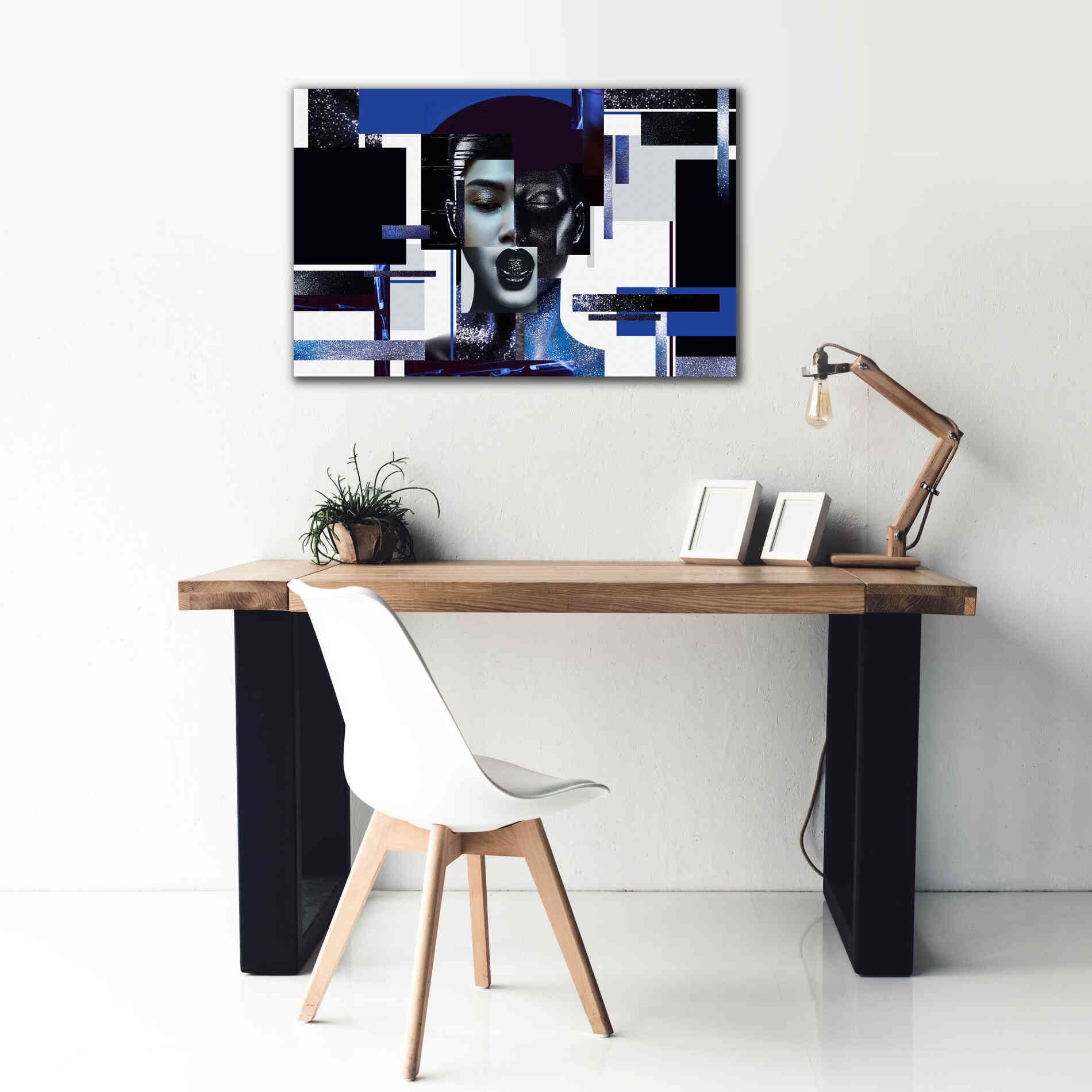 'Deconstructed Beauty' by Epic Portfolio, Giclee Canvas Wall Art,40x26