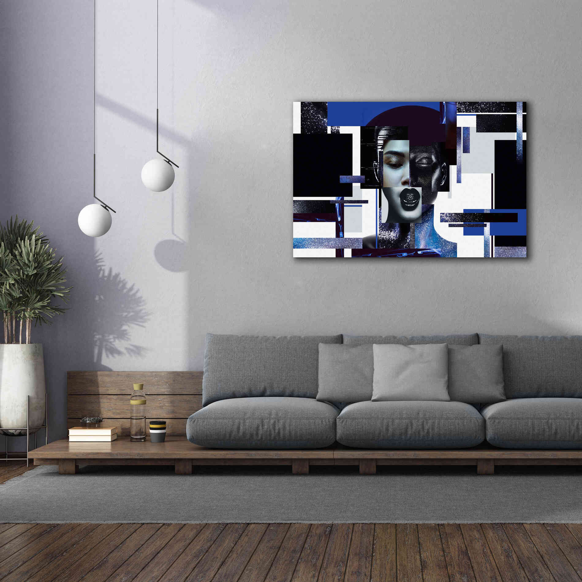 'Deconstructed Beauty' by Epic Portfolio, Giclee Canvas Wall Art,60x40