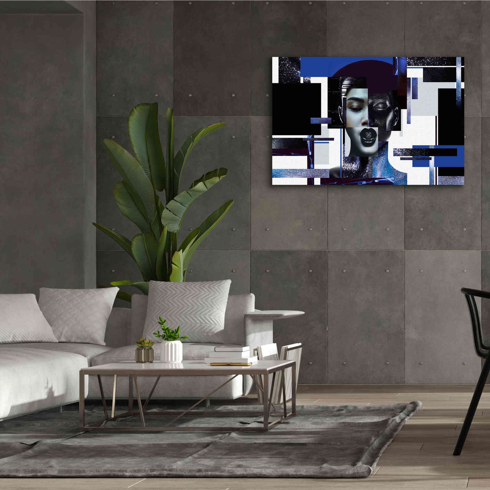 'Deconstructed Beauty' by Epic Portfolio, Giclee Canvas Wall Art,60x40